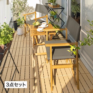 �L�����[ �e�[�u��3�_�Z�b�g /B