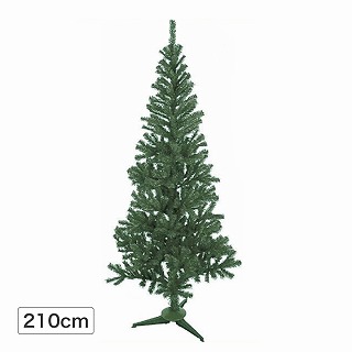 スリムツリー 210cm グリーン /A