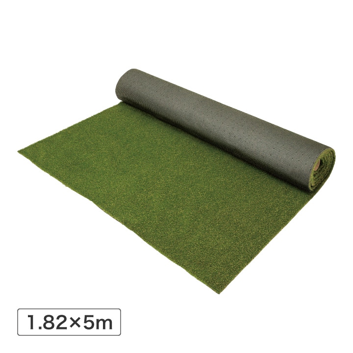透水性人工芝 ショートパイル 1.82×5m 【E】