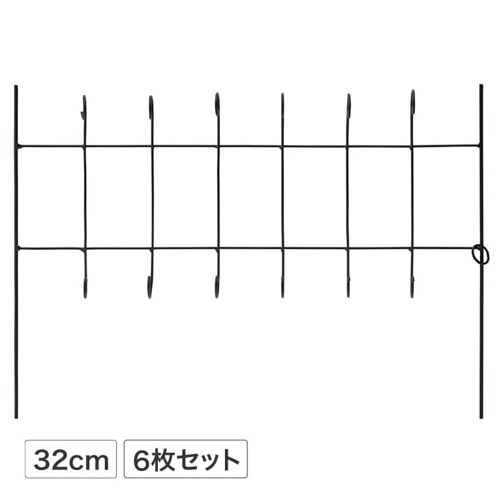 �~�j�Ԓd�t�F���X �V���v�� 6���Z�b�g �`���R�[���O���[ /A