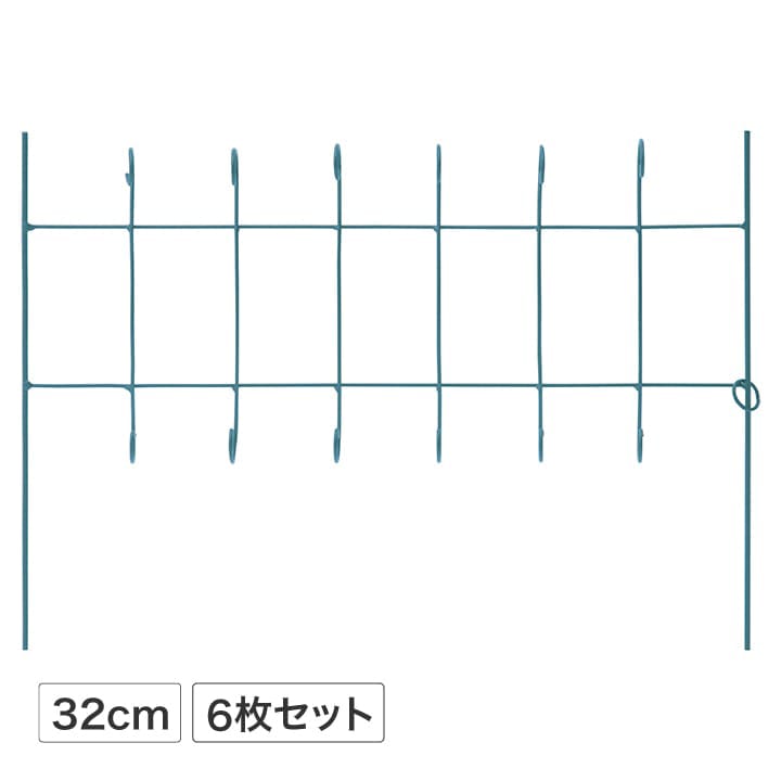 �~�j�Ԓd�t�F���X �V���v�� 6���Z�b�g �e�B�[���u���[ /A