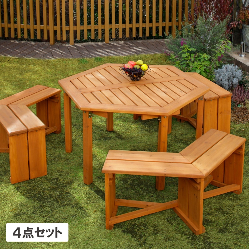庭 ベンチ テーブル – Homu Interia