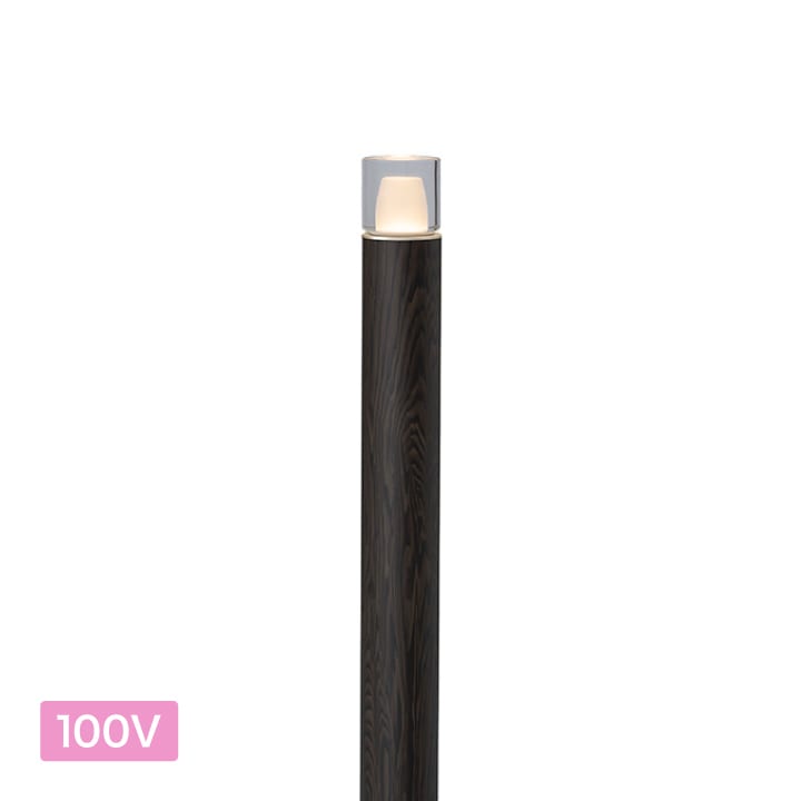 エバーアートポール100V 5型 黒焼 (LED電球色) ※要電気取付工事 /A